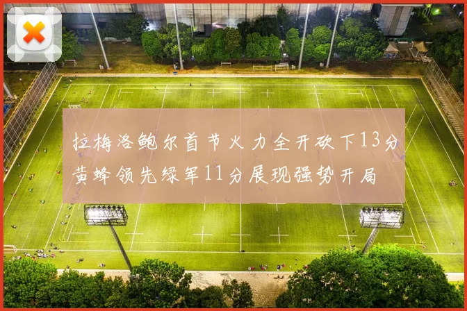 拉梅洛鲍尔首节火力全开砍下13分黄蜂领先绿军11分展现强势开局